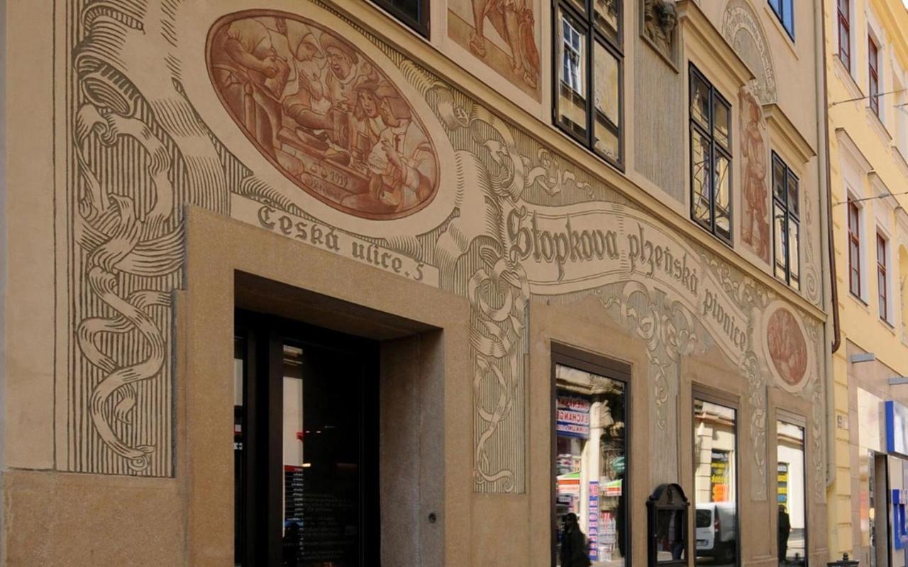 Brno Center Whirlpool Apartment Exterior foto